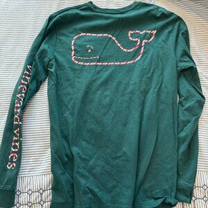 Vineyard Vines Long Sleeve Christmas t-shirt, men's small